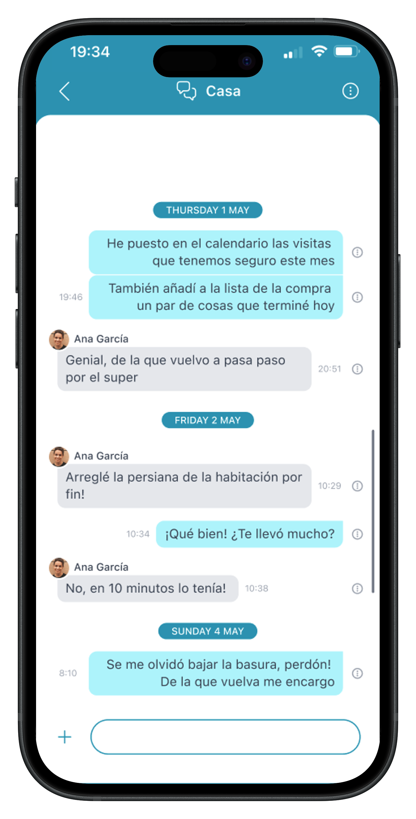 Captura de chat